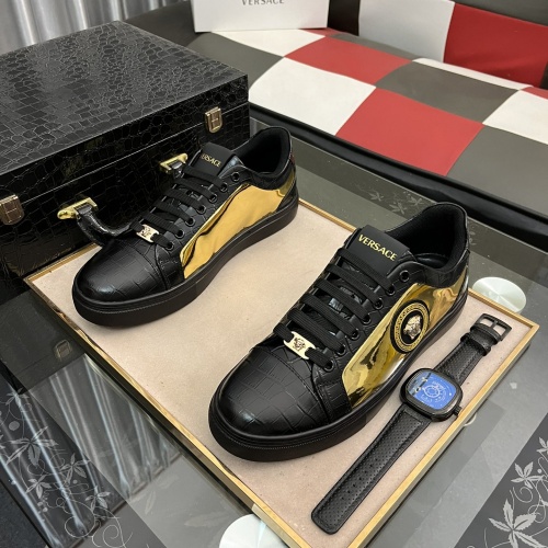 Replica Versace Casual Shoes For Men #1230786 $72.00 USD for Wholesale