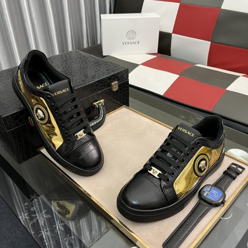 Replica Versace Casual Shoes For Men #1230786 $72.00 USD for Wholesale