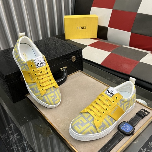 Replica Fendi Casual Shoes For Men #1230788 $72.00 USD for Wholesale