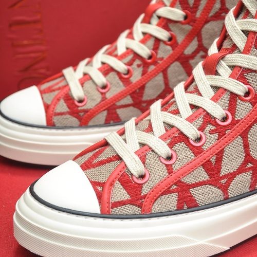 Replica Valentino High Tops Shoes For Women #1231003 $100.00 USD for Wholesale