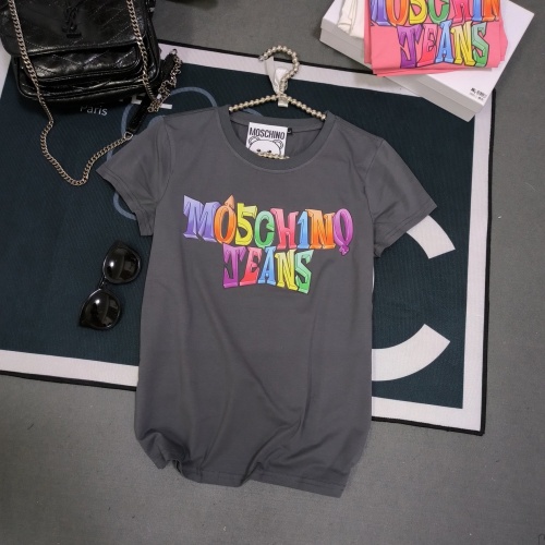 Replica Moschino T-Shirts Short Sleeved For Women #1231050 $32.00 USD for Wholesale