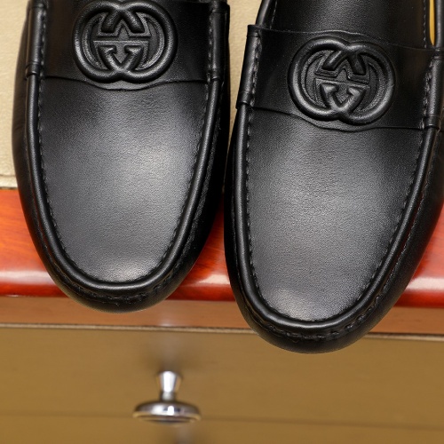 Replica Gucci Oxfords Shoes For Men #1231066 $72.00 USD for Wholesale