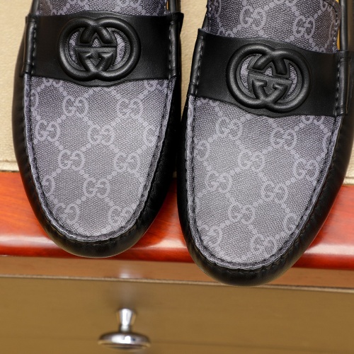 Replica Gucci Oxfords Shoes For Men #1231068 $72.00 USD for Wholesale