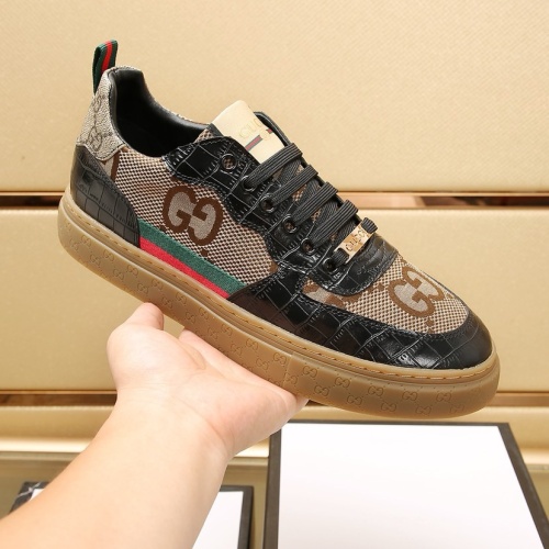 Replica Gucci Casual Shoes For Men #1231203 $88.00 USD for Wholesale