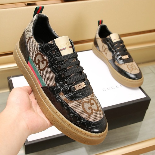 Replica Gucci Casual Shoes For Men #1231203 $88.00 USD for Wholesale