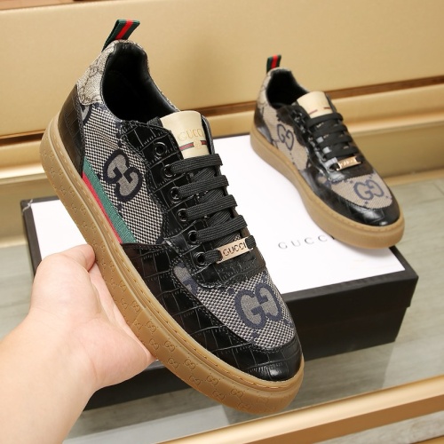 Replica Gucci Casual Shoes For Men #1231204 $88.00 USD for Wholesale