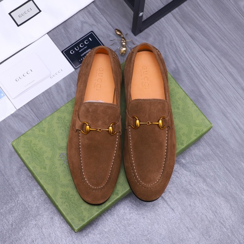 Replica Gucci Oxfords Shoes For Men #1231210 $100.00 USD for Wholesale