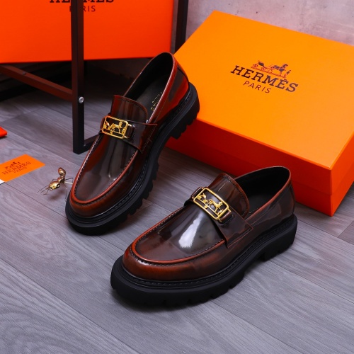 Cheap Hermes Leather Shoes For Men #1231226, $$118.00 USD On Hermes Leather Shoes