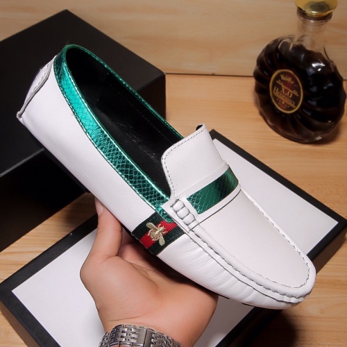 Replica Gucci Oxfords Shoes For Men #1231678 $72.00 USD for Wholesale