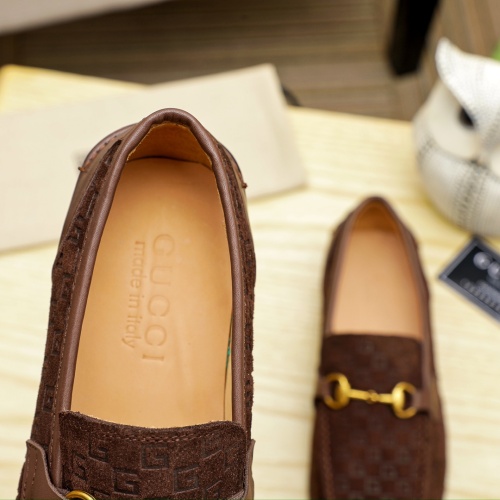 Replica Gucci Oxfords Shoes For Men #1231680 $80.00 USD for Wholesale