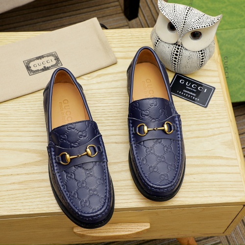 Replica Gucci Oxfords Shoes For Men #1231686 $82.00 USD for Wholesale