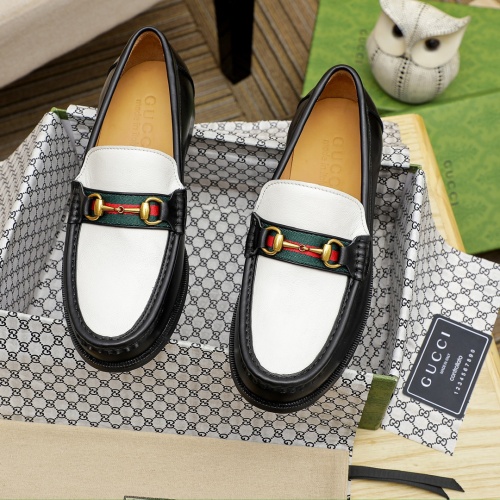 Replica Gucci Oxfords Shoes For Men #1231688 $82.00 USD for Wholesale