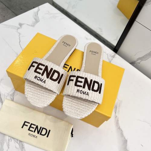 Cheap Fendi Slippers For Women #1231804, $$82.00 USD On Fendi Slippers