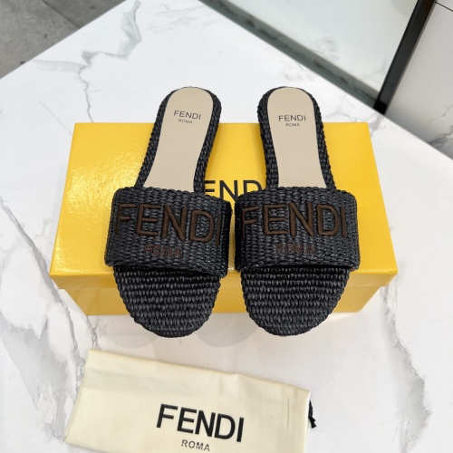 Cheap Fendi Slippers For Women #1231810, $$82.00 USD On Fendi Slippers