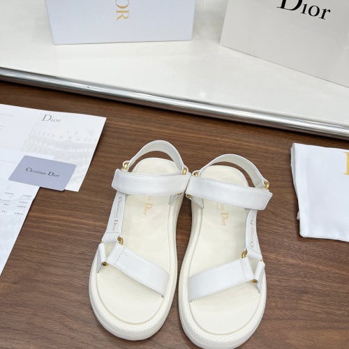 Replica Christian Dior Sandal For Women #1231817 $92.00 USD for Wholesale