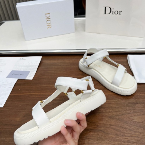 Replica Christian Dior Sandal For Women #1231817 $92.00 USD for Wholesale