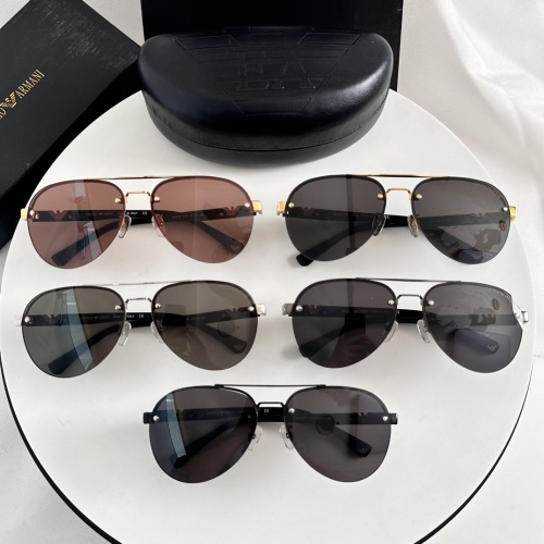 Replica Armani AAA Quality Sunglasses #1231880 $56.00 USD for Wholesale