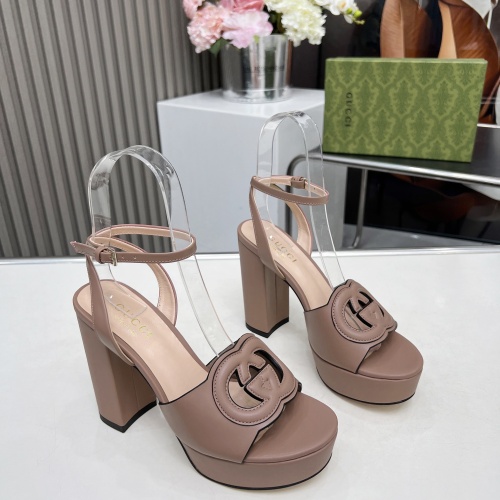 Replica Gucci Sandal For Women #1231906 $118.00 USD for Wholesale