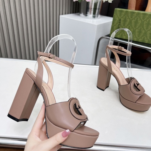 Replica Gucci Sandal For Women #1231906 $118.00 USD for Wholesale