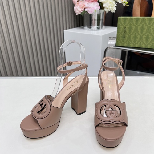 Replica Gucci Sandal For Women #1231906 $118.00 USD for Wholesale