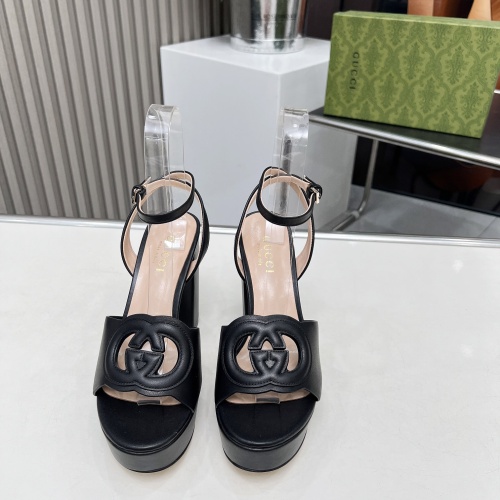 Replica Gucci Sandal For Women #1231923 $118.00 USD for Wholesale