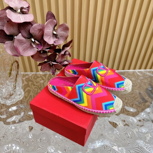 Replica Valentino Slippers For Women #1232056 $102.00 USD for Wholesale