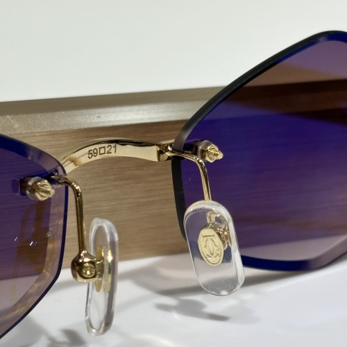 Replica Cartier AAA Quality Sunglassess #1232136 $60.00 USD for Wholesale