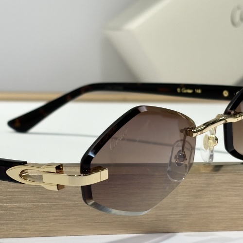 Replica Cartier AAA Quality Sunglassess #1232136 $60.00 USD for Wholesale