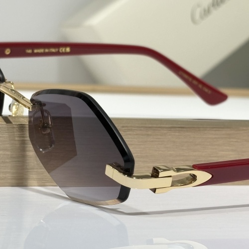 Replica Cartier AAA Quality Sunglassess #1232137 $60.00 USD for Wholesale