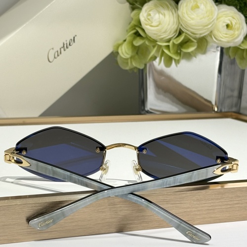 Replica Cartier AAA Quality Sunglassess #1232138 $60.00 USD for Wholesale