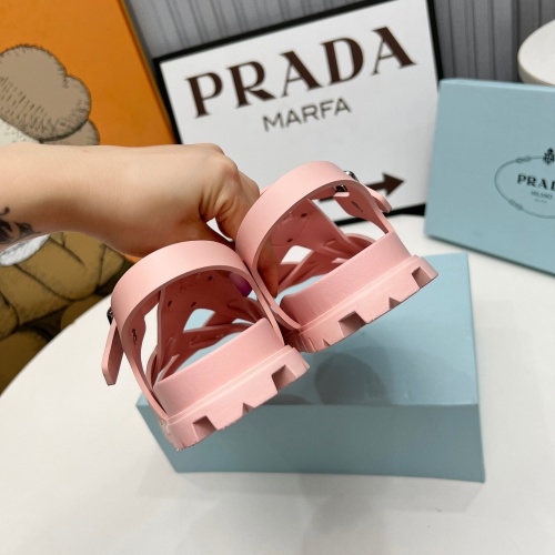 Replica Prada Sandal For Women #1232186 $88.00 USD for Wholesale