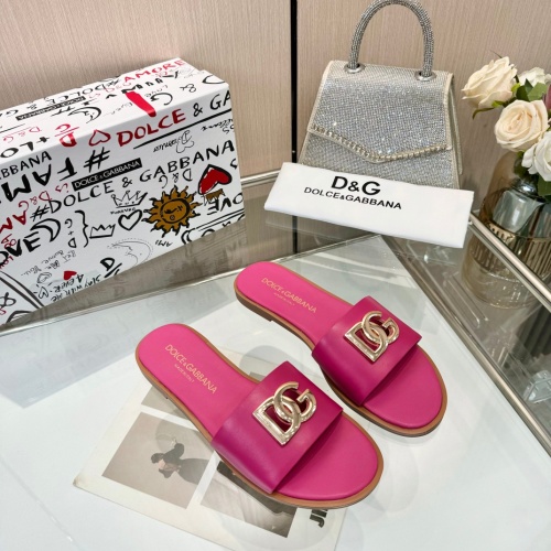 Cheap Dolce &amp; Gabbana D&amp;G Slippers For Women #1232326, $$82.00 USD On Dolce &amp; Gabbana D&amp;G Slippers