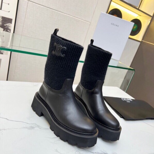 Replica Celine Boots For Women #1232401 $102.00 USD for Wholesale