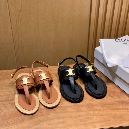 Replica Celine Sandal For Women #1232430 $92.00 USD for Wholesale