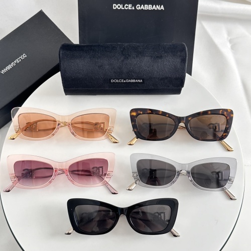 Replica Dolce & Gabbana AAA Quality Sunglasses #1233496 $60.00 USD for Wholesale