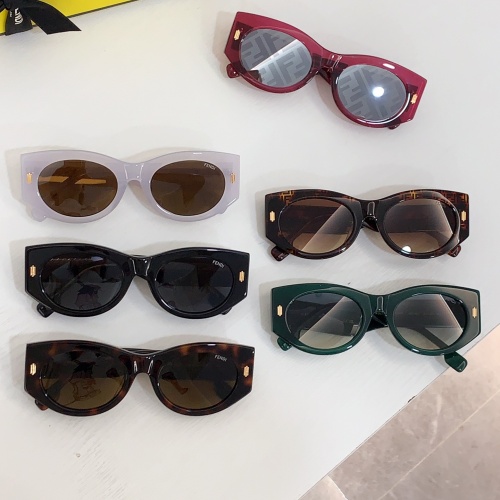 Replica Fendi AAA Quality Sunglasses #1233522 $60.00 USD for Wholesale