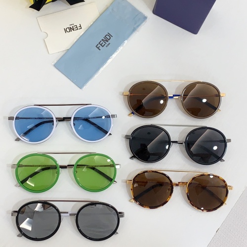 Replica Fendi AAA Quality Sunglasses #1233530 $60.00 USD for Wholesale