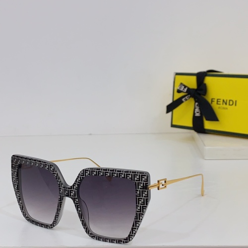 Cheap Fendi AAA Quality Sunglasses #1233572, $$64.00 USD On Fendi AAA Quality Sunglasses