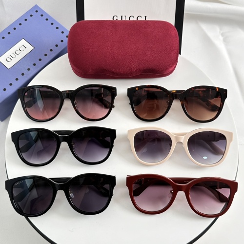 Replica Gucci AAA Quality Sunglasses #1233689 $52.00 USD for Wholesale