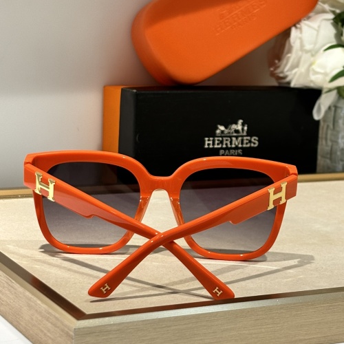 Replica Hermes AAA Quality Sunglasses #1233804 $64.00 USD for Wholesale