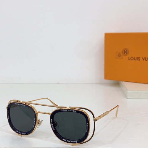 Cheap Louis Vuitton AAA Quality Sunglasses #1233902, $$64.00 USD On Louis Vuitton AAA Quality Sunglasses