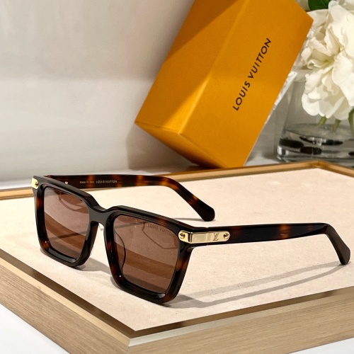 Cheap Louis Vuitton AAA Quality Sunglasses #1233952, $$64.00 USD On Louis Vuitton AAA Quality Sunglasses