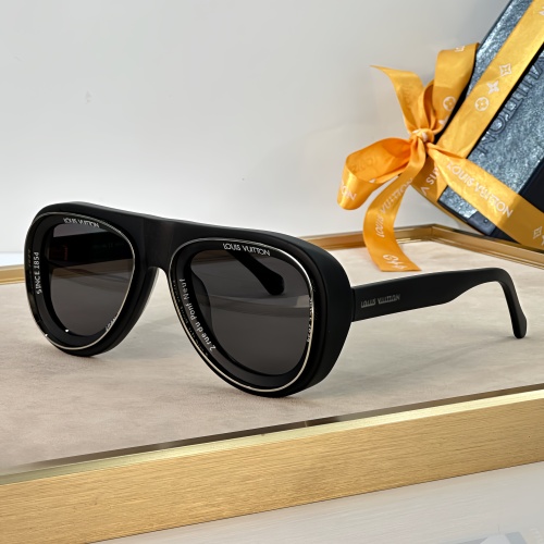 Cheap Louis Vuitton AAA Quality Sunglasses #1233966, $$72.00 USD On Louis Vuitton AAA Quality Sunglasses