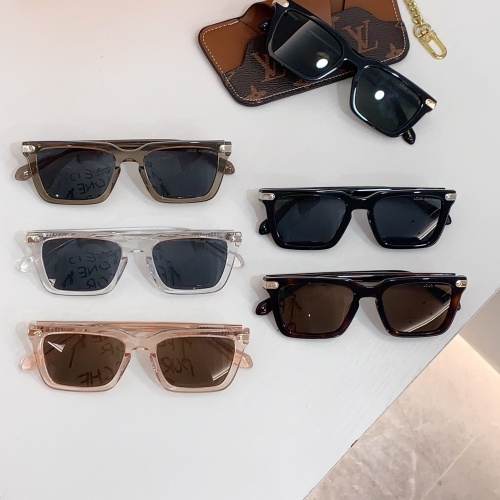 Replica Louis Vuitton AAA Quality Sunglasses #1233983 $56.00 USD for Wholesale