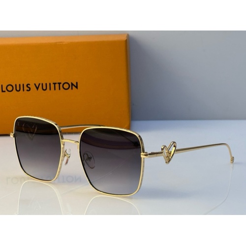 Cheap Louis Vuitton AAA Quality Sunglasses #1233987, $$56.00 USD On Louis Vuitton AAA Quality Sunglasses