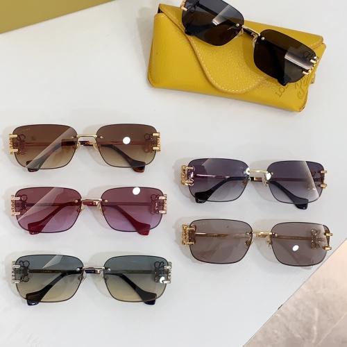 Replica LOEWE AAA Quality Sunglasses #1234037 $60.00 USD for Wholesale