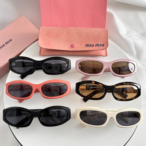 Replica MIU MIU AAA Quality Sunglasses #1234099 $60.00 USD for Wholesale