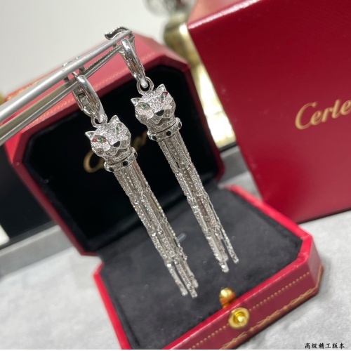 Cheap Cartier Earrings For Women #1234146, $$100.00 USD On Cartier Earrings