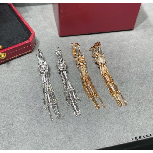 Replica Cartier Earrings For Women #1234146 $100.00 USD for Wholesale