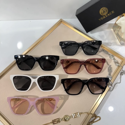 Replica Versace AAA Quality Sunglasses #1234570 $68.00 USD for Wholesale